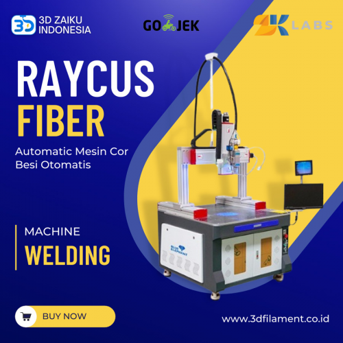 Original Raycus Fiber Metal Welding Automatic Mesin Cor Besi Otomatis